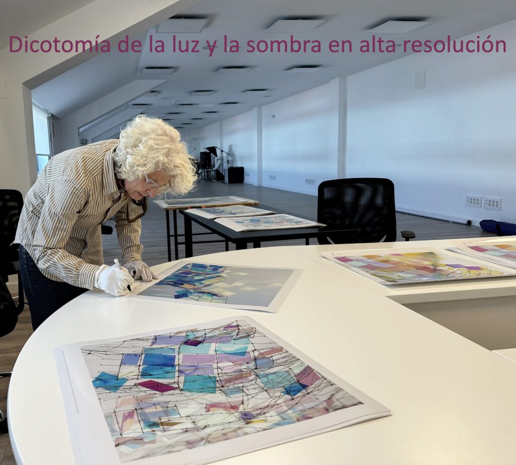 Dicotomía de la luz y la sombra en alta resolución